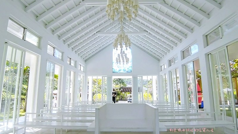 台南玉井景點美食  三千院 白色教堂