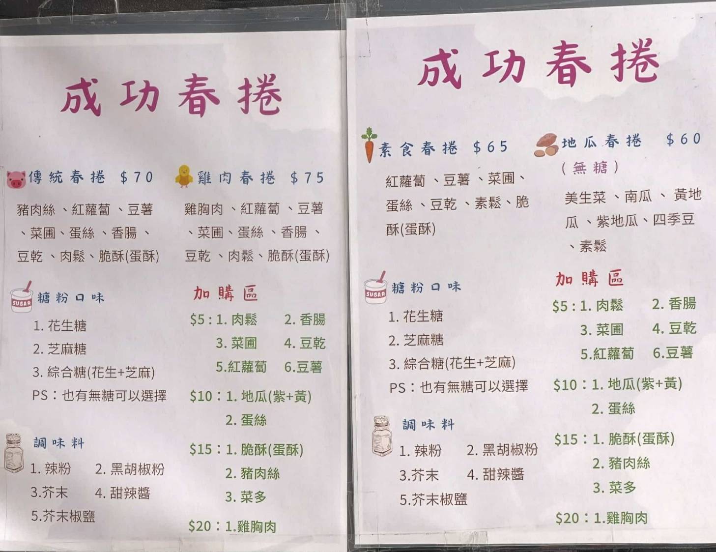 成功春捲│高雄三民│超狂!份量霸氣浮誇!,口味很可以,高CP 大隻佬銅板價春捲! - 第5張圖 成功春捲│高雄三民│超狂!份量霸氣浮誇!,口味很可以,高CP 大隻佬銅板價春捲!