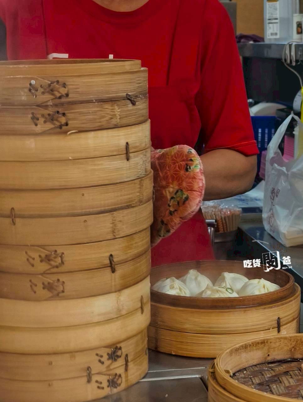 富錦饗小籠湯包|高雄三民|麵皮薄、爆炸湯汁、餡料飽嘴的老店早午餐! - 第2張圖