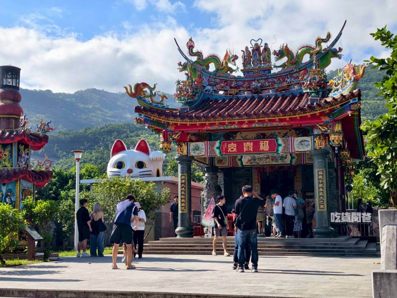 太麻里福興宮｜台東太麻里，招財貓參上！土地公加持！原來！宗教也能如此熱血青春！