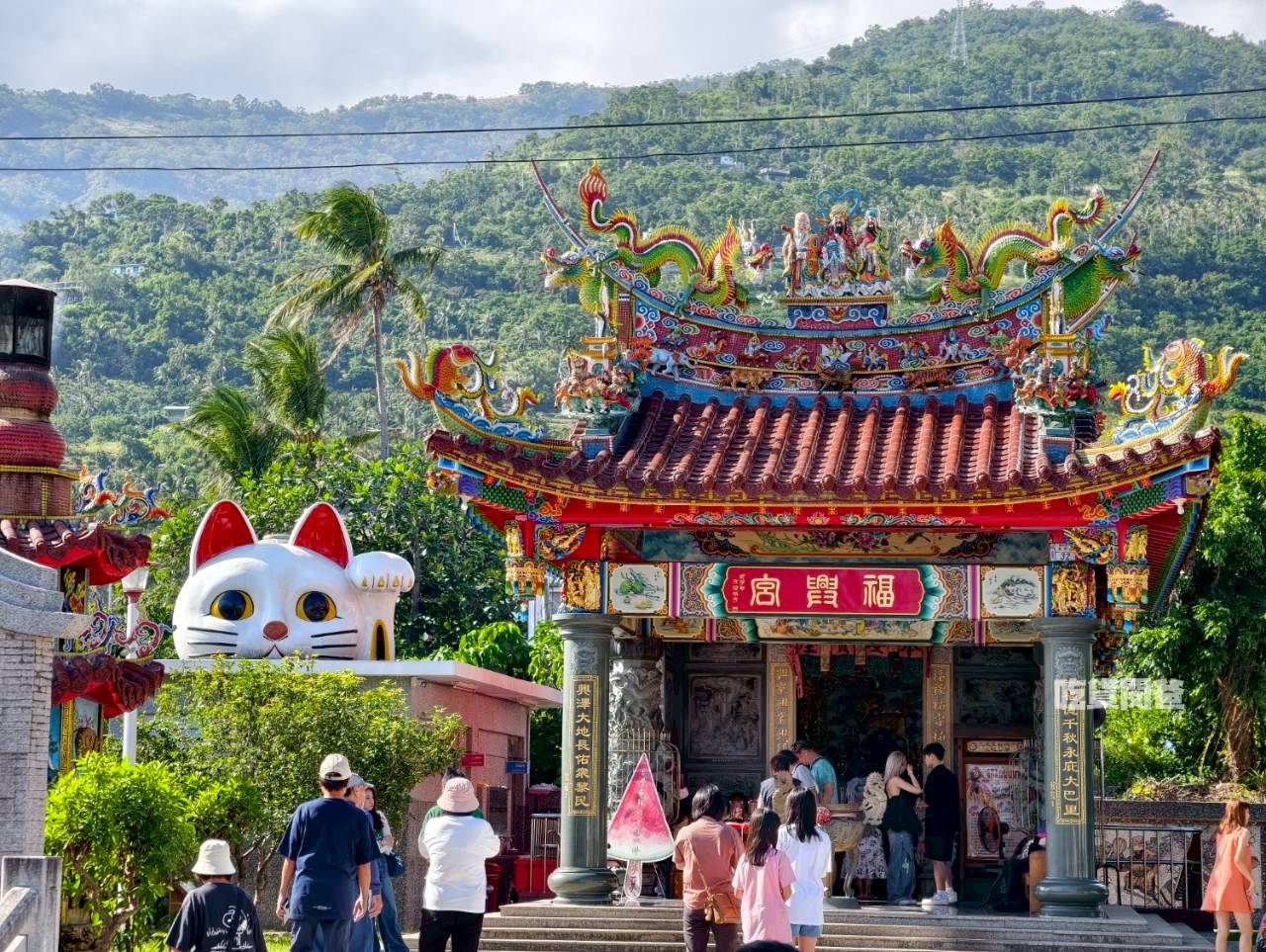 太麻里福興宮｜台東太麻里，招財貓參上！土地公加持！原來！宗教也能如此熱血青春！